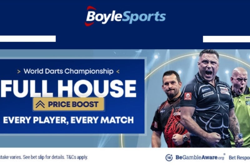 Boylesports Darts Offer Full House Promotion at PDC World Darts
