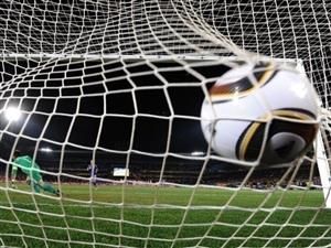 ball back of net football