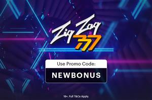 ZigZag777 Promo Code is NEWBONUS 