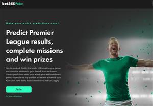 bet365 Premium League - Win poker freerolls and cash prizes as Poker meets Football