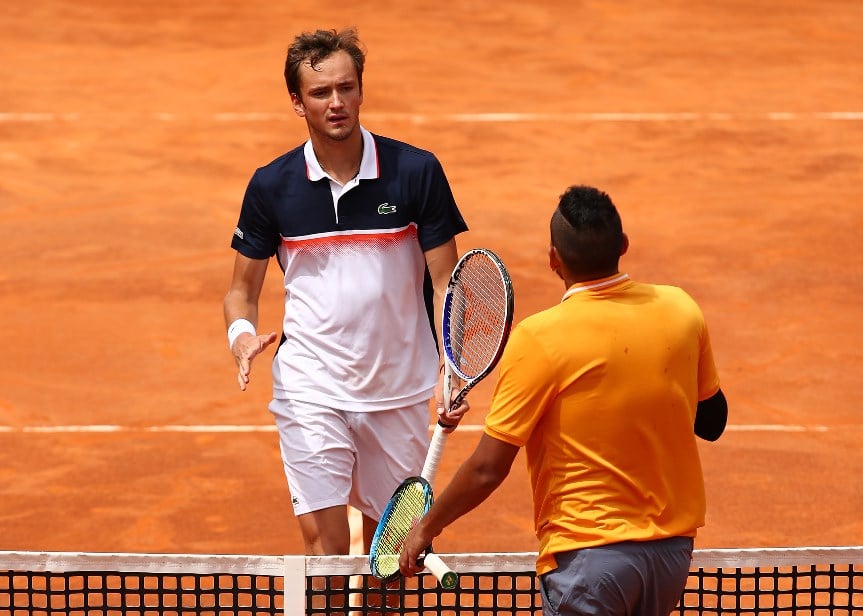 Nick Kyrgios Daniil Medvedev