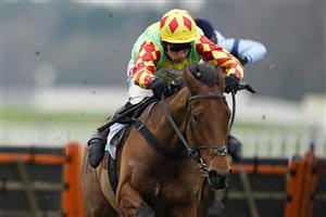 ASCOT, ENGLAND - JANUARY 22: Harry Skelton riding Doctor Parnassus clear the last to win The SBK Betting Podcast Juvenile Hurdle at Ascot Racecourse on January 22, 2022 in Ascot, England. (Photo by Alan Crowhurst/Getty Images)