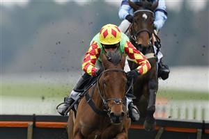 ASCOT, ENGLAND - JANUARY 22: Harry Skelton riding Doctor Parnassus clear the last to win The SBK Betting Podcast Juvenile Hurdle at Ascot Racecourse on January 22, 2022 in Ascot, England. (Photo by Alan Crowhurst/Getty Images)