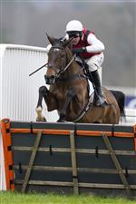 ASCOT, ENGLAND - JANUARY 22: Harry Skelton riding Molly Ollys Wishes clear the last to win The SBK Mares' Hurdle at Ascot Racecourse on January 22, 2022 in Ascot, England. (Photo by Alan Crowhurst/Getty Images)