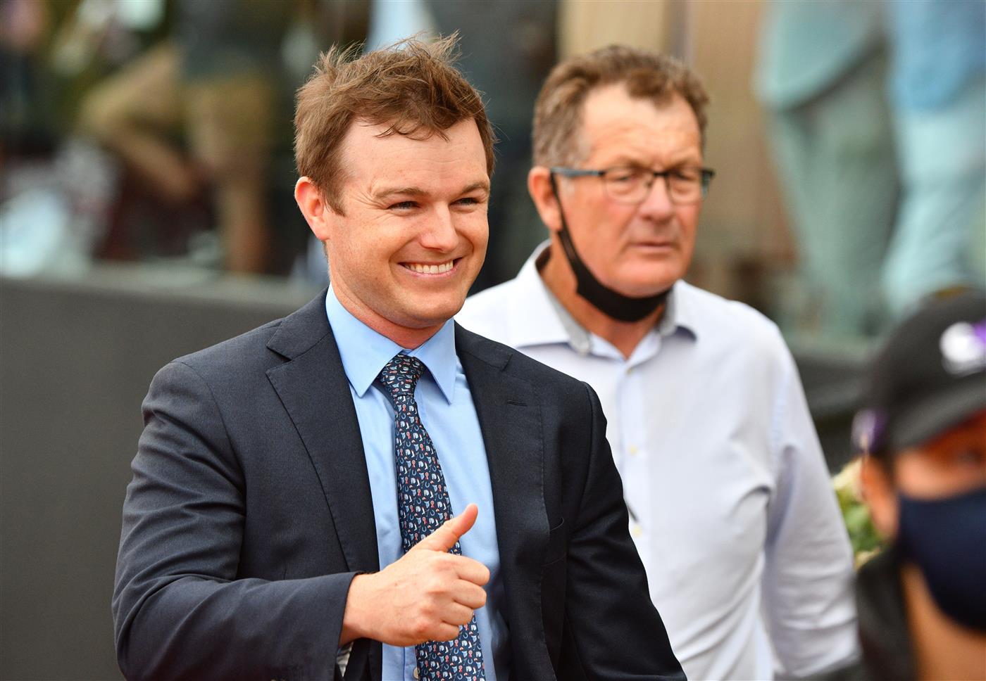 MELBOURNE, AUSTRALIA - JANUARY 29: Trainer David Hayes after Gentleman Roy won race 6, the Steamatic Handicap,  during Melbourne Racing at Moonee Valley Racecourse on January 29, 2022 in Melbourne, Australia. (Photo by Vince Caligiuri/Getty Images)