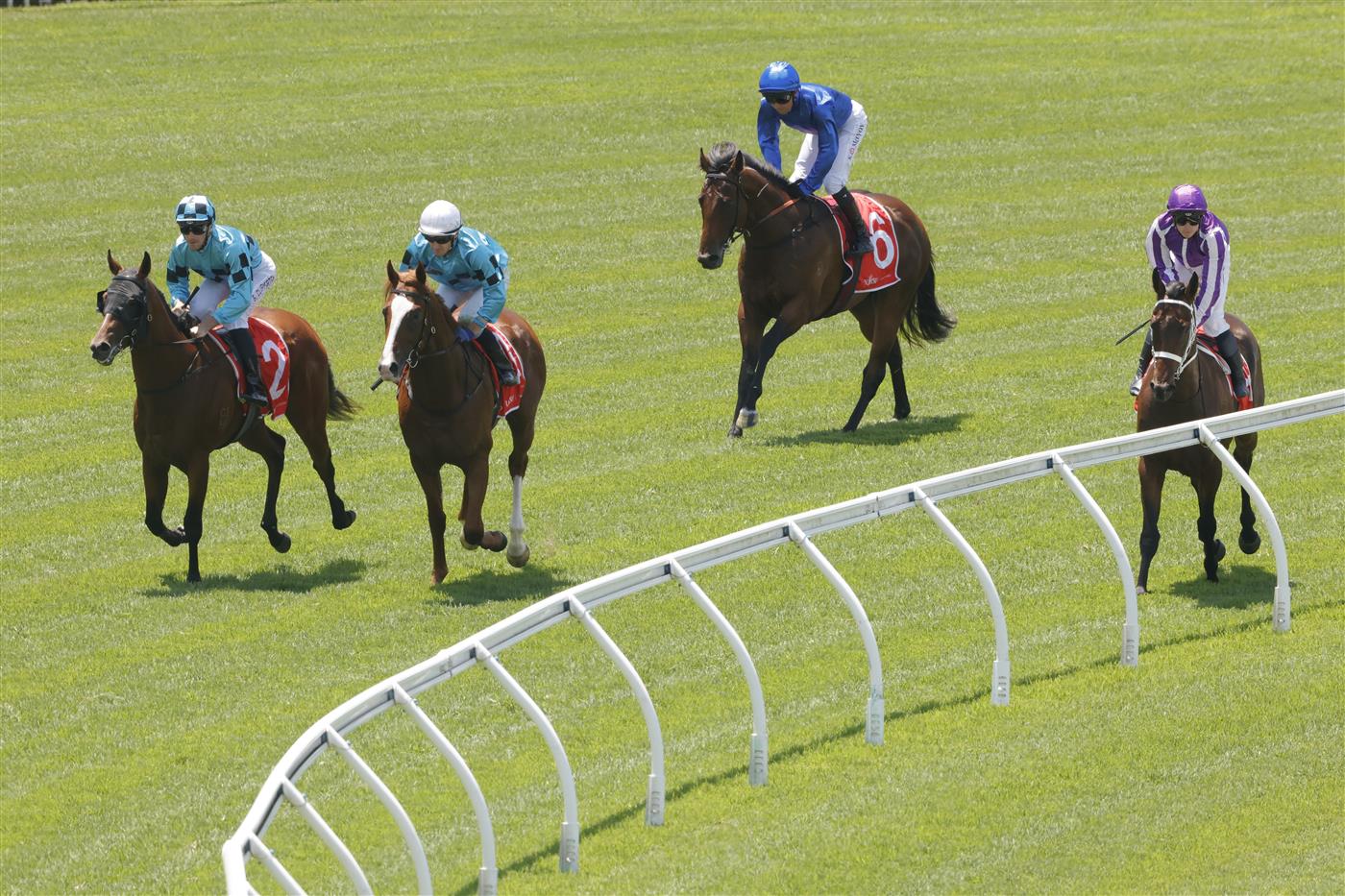 SYDNEY, AUSTRALIA - JANUARY 29: Sam Clipperton on Best Of Bordeaux returns to scale after winning
 race 2 the Fujitsu General Canonbury Stakes during Sydney Racing at Rosehill Gardens on January 29, 2022 in Sydney, Australia. (Photo by Jenny Evans/Getty Images)