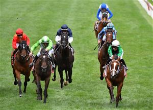 MELBOURNE, AUSTRALIA - JANUARY 29: Madison Lloyd riding Okay To Pay winning Race 9, the Measure Consulting Engineers Handicap, during Melbourne Racing at Moonee Valley Racecourse on January 29, 2022 in Melbourne, Australia. (Photo by Vince Caligiuri/Getty Images)