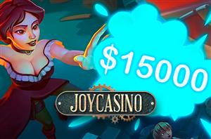 Joy Casino $15,000 NetEnt Tournament