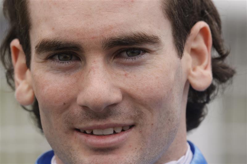 SYDNEY, AUSTRALIA - FEBRUARY 12: Tyler Schiller looks on after winning race 5 the George Mullen Farewell Mile on Silent Agenda during Sydney Racing at Royal Randwick Racecourse on February 12, 2022 in Sydney, Australia. (Photo by Jenny Evans/Getty Images)