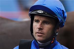SYDNEY, AUSTRALIA - FEBRUARY 19: Tommy Berry looks on after winning race 8 the Petaluma Hobartville Stakes Anamoe during Sydney Racing at Rosehill Gardens on February 19, 2022 in Sydney, Australia. (Photo by Jenny Evans/Getty Images)