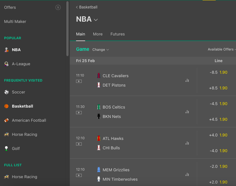Ano ang handicap betting sa basketball