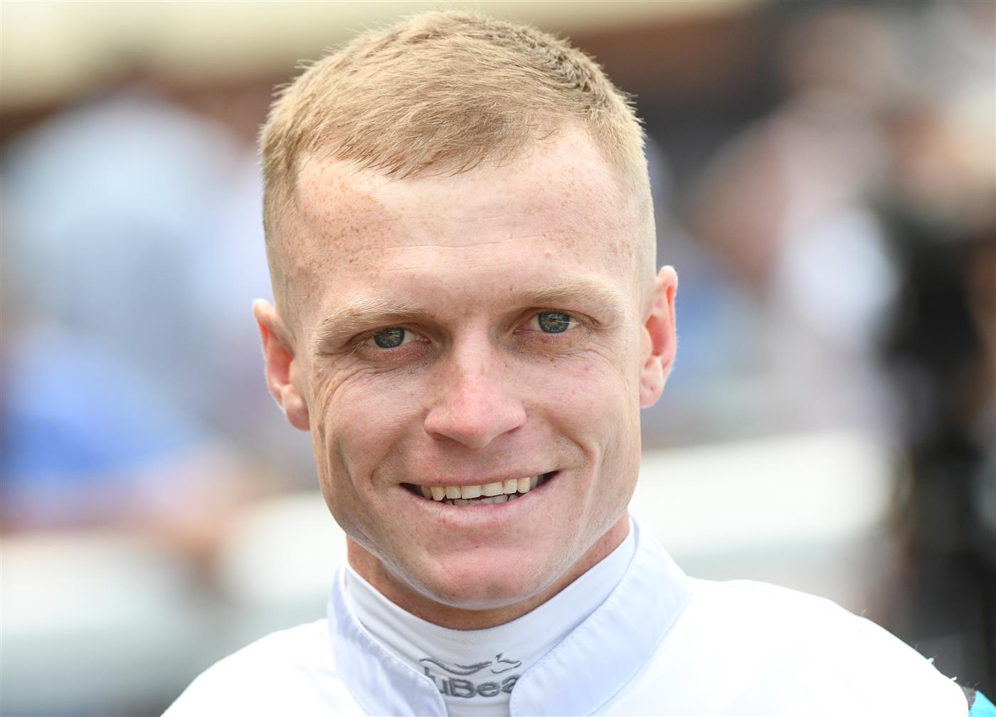 MELBOURNE, AUSTRALIA - FEBRUARY 26: Blaike McDougall riding Flying Mascot winning Race 2, the Catanach's Jewellers Mannerism Stakes, during Melbourne Racing at Caulfield Racecourse on February 26, 2022 in Melbourne, Australia. (Getty)