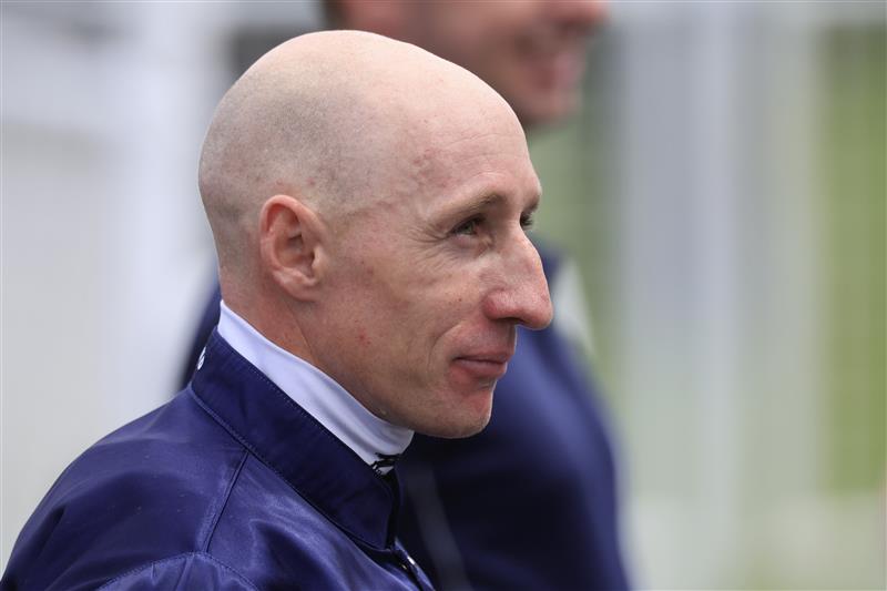 SYDNEY, AUSTRALIA - MARCH 05: William Pike looks on after winning race 4 the Cellarbrations Randwick City Stakes on Zeyrek during Sydney Racing at Royal Randwick Racecourse on March 05, 2022 in Sydney, Australia. (Photo by Mark Evans/Getty Images)