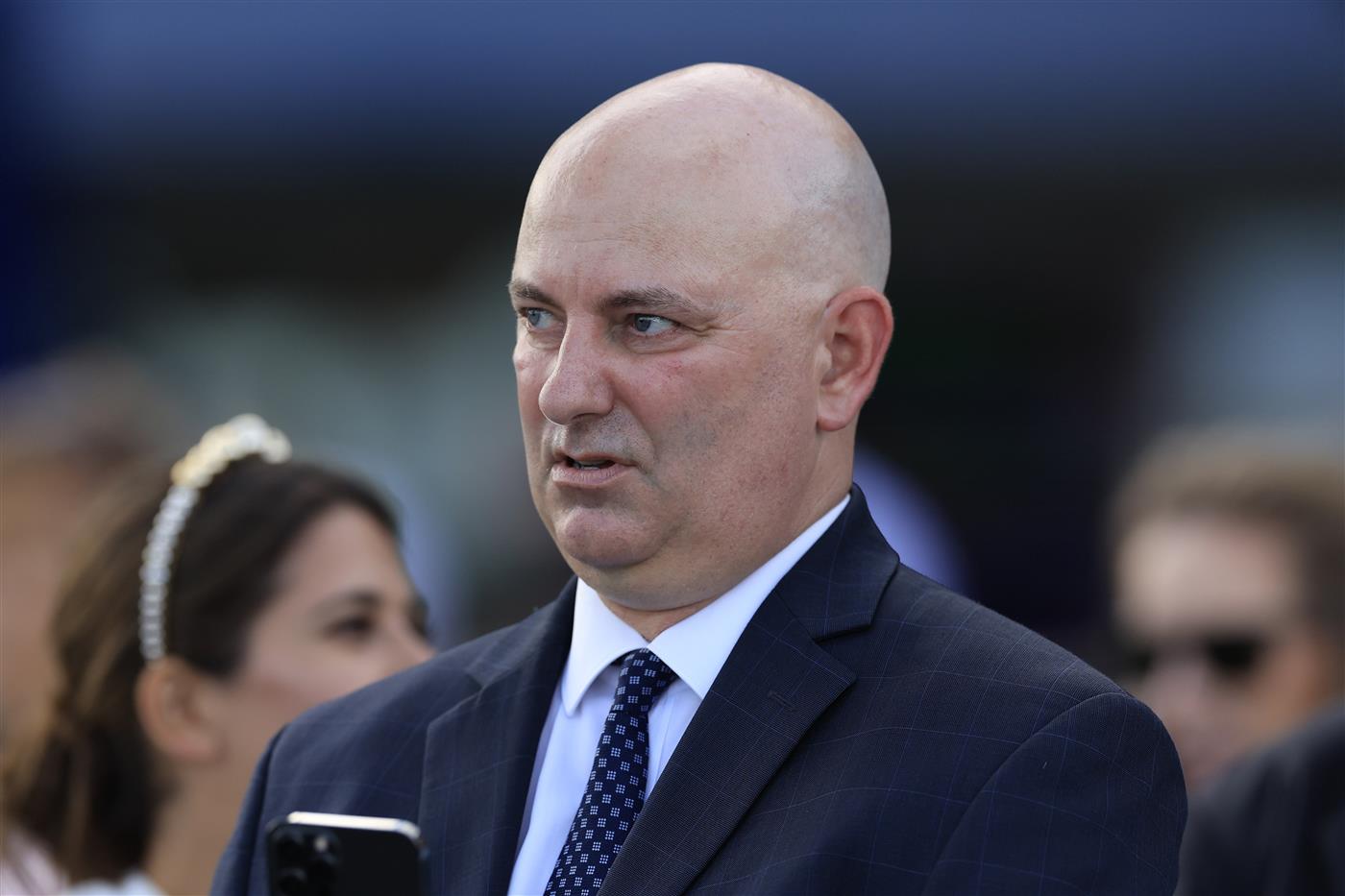 SYDNEY, AUSTRALIA - MARCH 05: John Thompson looks on during Sydney Racing at Royal Randwick Racecourse on March 05, 2022 in Sydney, Australia. (Photo by Mark Evans/Getty Images)