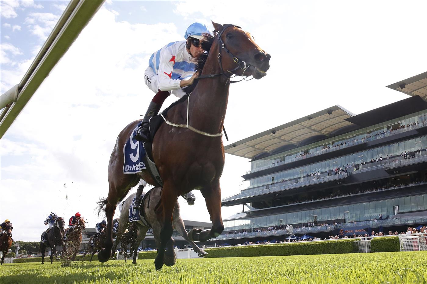 SYDNEY, AUSTRALIA - MARCH 05: Hugh Bowman on Forbidden Love wins race 7 the Furphy Canterbury Stakes during Sydney Racing at Royal Randwick Racecourse on March 05, 2022 in Sydney, Australia. (Photo by Mark Evans/Getty Images)