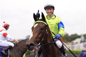 SYDNEY, AUSTRALIA - MARCH 05: Kerrin McEvoy on Seven Veils returns to scale after winning race 2 the Yarraman Park Reisling Stakes during Sydney Racing at Royal Randwick Racecourse on March 05, 2022 in Sydney, Australia. (Photo by Mark Evans/Getty Images)