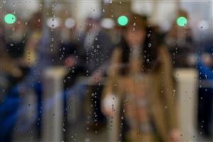 CHELTENHAM, ENGLAND - MARCH 16: The doors open on a wet day on day two of The Festival at Cheltenham Racecourse on March 16, 2022 in Cheltenham, England. (Photo by Alan Crowhurst/Getty Images)