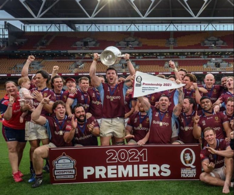 University of Queensland are the reigning Queensland Premier Rugby champions.