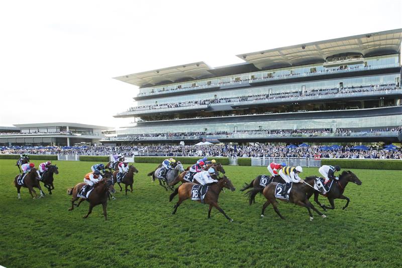 SYDNEY, AUSTRALIA - APRIL 02: Craig Williams on Mr Brightside wins race 9 the Star Doncaster Mile during The Star Championships Day 1 at Royal Randwick Racecourse on April 02, 2022 in Sydney, Australia. (Photo by Mark Evans/Getty Images)