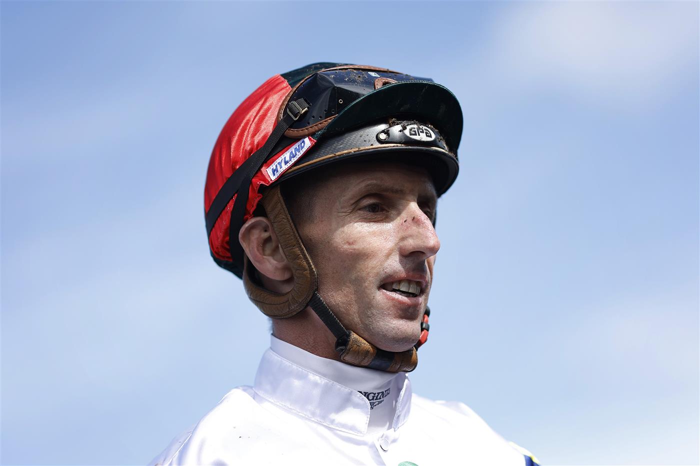 SYDNEY, AUSTRALIA - APRIL 09: Nash Rawiller on Kinloch returns to scale after winning race 3 the Polytrack Provincial-Midway Championships Final during The Championships Day 2, Longines Queen Elizabeth Stakes Day, at Royal Randwick Racecourse on April 09, 2022 in Sydney, Australia. (Photo by Mark Evans/Getty Images)