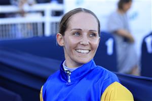 SYDNEY, AUSTRALIA - APRIL 09: Rachel King on Knights Order returns to scale after winning race 7 the Schweppes Sydney Cup during The Championships Day 2, Longines Queen Elizabeth Stakes Day, at Royal Randwick Racecourse on April 09, 2022 in Sydney, Australia. (Photo by Mark Evans/Getty Images)