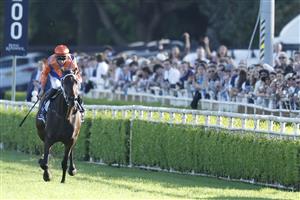 SYDNEY, AUSTRALIA - APRIL 09: Nash Rawiller wins the Queen Elizabeth Stakes during The Championships Day 2, Longines Queen Elizabeth Stakes Day, at Royal Randwick Racecourse on April 09, 2022 in Sydney, Australia. (Photo by Mark Evans/Getty Images)