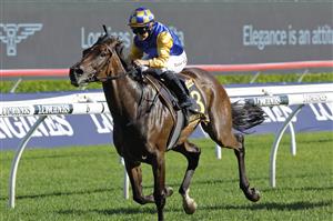 SYDNEY, AUSTRALIA - APRIL 09: Rachel King on Knights Order wins race 7 the Schweppes Sydney Cup during The Championships Day 2, Longines Queen Elizabeth Stakes Day, at Royal Randwick Racecourse on April 09, 2022 in Sydney, Australia. (Photo by Mark Evans/Getty Images)