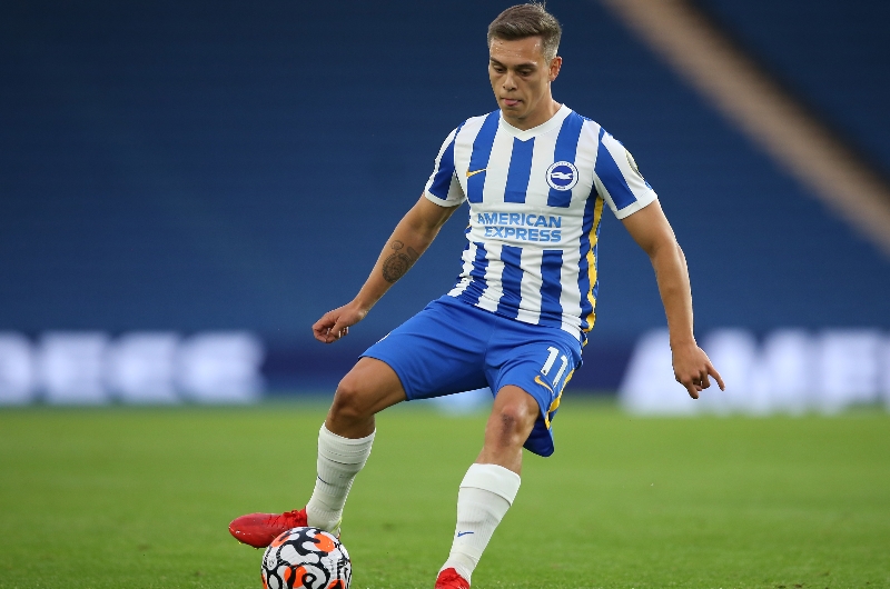 Leandro Trossard of Brighton & Hove Albion