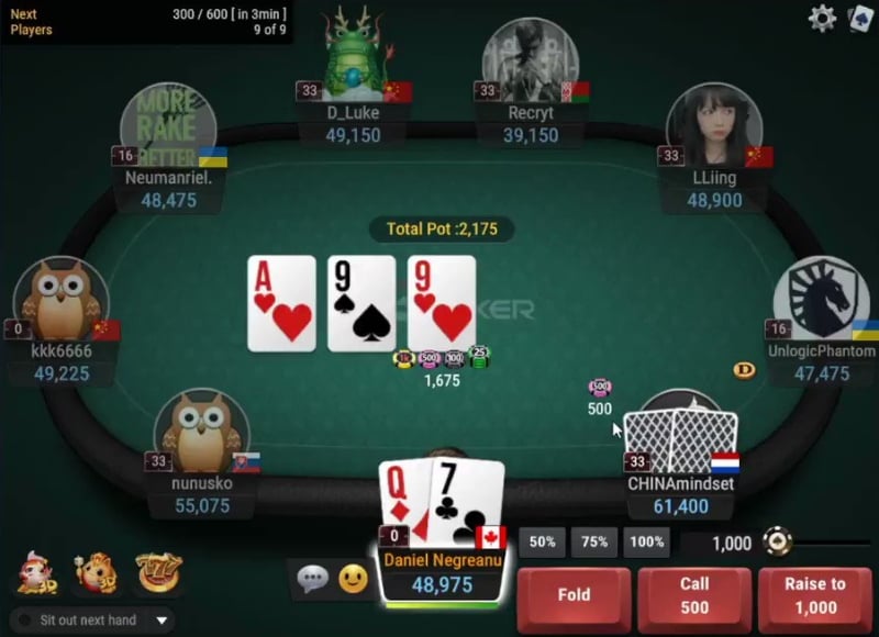 GGPoker Poker Hands