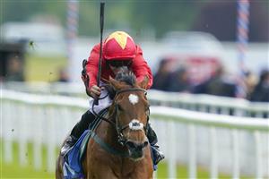 YORK, ENGLAND - MAY 11: Jason Hart riding Highfield Princess win The 1895 Duke Of York Clipper Logistics Stakes at York Racecourse on May 11, 2022 in York, England. (Photo by Alan Crowhurst/Getty Images)