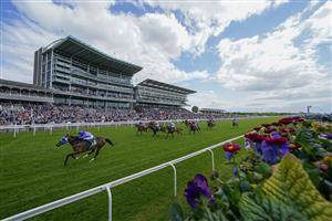 YORK, ENGLAND - MAY 12: Jack Duern riding Fine Wine win The Paddy Power