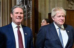 boris johnson keir starmer