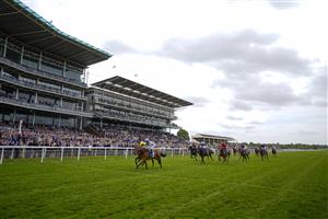 YORK, ENGLAND - MAY 13: Daniel Tudhope riding Pillow Talk (grey) win The Knights The New Name For Langleys British EBF Marygate Fillies' Stakes at York Racecourse on May 13, 2022 in York, England. (Photo by Alan Crowhurst/Getty Images)