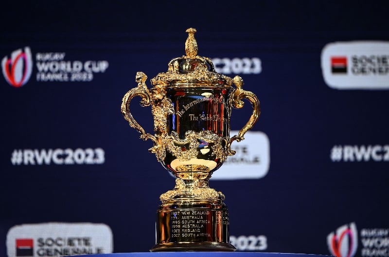 2023 Rugby World Cup trophy