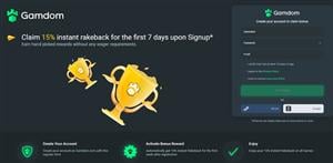 Gamdom Sign Up