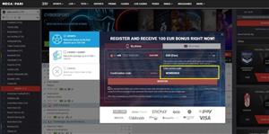 megapari promo code newbonus