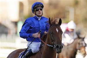 SYDNEY, AUSTRALIA - JUNE 11: Chad Schofield on Siege returns to scale after winning race 6 the Celebration Of women In Racing Handicap during Sydney Racing at Royal Randwick Racecourse on June 11, 2022 in Sydney, Australia. (Photo by Mark Evans/Getty Images)