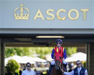ASCOT, ENGLAND - JUNE 14: James McDonald riding Nature Strip go to the start before winning The King's Stand Stakes during Royal Ascot 2022 at Ascot Racecourse on June 14, 2022 in Ascot, England. (Getty)