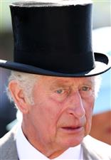 ASCOT, ENGLAND - JUNE 14: Prince Charles, Prince of Waleslooks on during Day One of Royal Ascot 2022 at Ascot Racecourse on June 14, 2022 in Ascot, England. (Photo by Ryan Pierse/Getty Images)