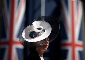 ASCOT, ENGLAND - JUNE 14: Racegoers arrive on during Day One of Royal Ascot 2022 at Ascot Racecourse on June 14, 2022 in Ascot, England. (Photo by Ryan Pierse/Getty Images)
