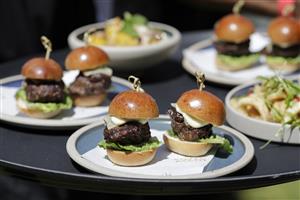 ASCOT, ENGLAND - JUNE 14: A general view of food at the James Tanner restaurant during Royal Ascot 2022 at Ascot Racecourse on June 14, 2022 in Ascot, England. (Photo by John Phillips/Getty Images for Ascot Racecourse)
