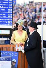 ASCOT, ENGLAND - JUNE 14: Racegoers at betting kiosks during Royal Ascot 2022 at Ascot Racecourse on June 14, 2022 in Ascot, England. (Photo by Eamonn M. McCormack/Getty Images for Ascot Racecourse)