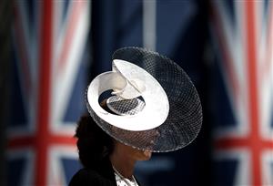 ASCOT, ENGLAND - JUNE 14: Racegoers arrive on during Day One of Royal Ascot 2022 at Ascot Racecourse on June 14, 2022 in Ascot, England. (Photo by Ryan Pierse/Getty Images)