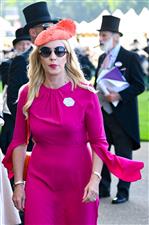 ASCOT, ENGLAND - JUNE 14: A racegoer attends Royal Ascot 2022 at Ascot Racecourse on June 18, 2022 in Ascot, England. (Photo by Eamonn M. McCormack/Getty Images for Ascot Racecourse)