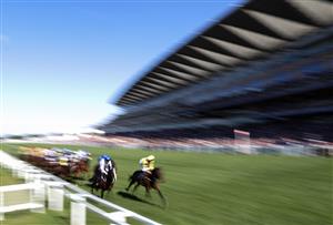 ASCOT, ENGLAND - JUNE 14: Horses pass the post during the Ascot Stakes during Royal Ascot 2022 at Ascot Racecourse on June 14, 2022 in Ascot, England. (Photo by Ryan Pierse/Getty Images)