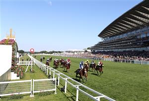 ASCOT, ENGLAND - JUNE 14: Coltrane ridden by Callum Hutchinson wins the Ascot Stakesduring Royal Ascot 2022 at Ascot Racecourse on June 14, 2022 in Ascot, England. (Photo by Ryan Pierse/Getty Images)
