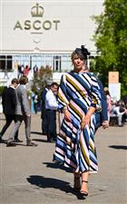 ASCOT, ENGLAND - JUNE 14: A racegoer attends Royal Ascot 2022 at Ascot Racecourse on June 14, 2022 in Ascot, England. (Photo by Eamonn M. McCormack/Getty Images for Ascot Racecourse)