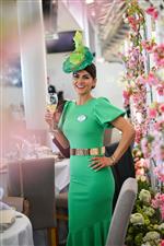 ASCOT, ENGLAND - JUNE 14: A racegoer attends Royal Ascot 2022 at Ascot Racecourse on June 14, 2022 in Ascot, England. (Photo by Eamonn M. McCormack/Getty Images for Ascot Racecourse)