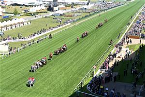 ASCOT, ENGLAND - JUNE 14: A general view of the Royal Procession during Royal Ascot 2022 at Ascot Racecourse on June 14, 2022 in Ascot, England. (Photo by Eamonn M. McCormack/Getty Images for Ascot Racecourse)