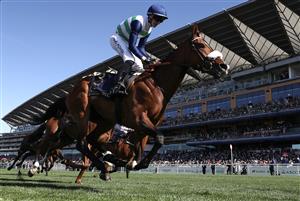 ASCOT, ENGLAND - JUNE 14: Coltrane ridden by Callum Hutchinson wins the Ascot Stakes during Royal Ascot 2022 at Ascot Racecourse on June 14, 2022 in Ascot, England. (Photo by Ryan Pierse/Getty Images)